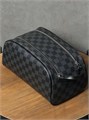 LV несессер Dopp Kit 2 молнии с ручкой серая шашка НС-1083