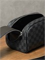 LV несессер Dopp Kit 2 молнии с ручкой серая шашка НС-1083