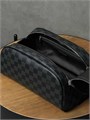LV несессер Dopp Kit 2 молнии с ручкой серая шашка НС-1083