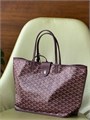 GOYARD сумка шоппер двухсторонняя бордо СК-00471