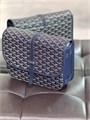 Goyard мессенджер Belvedere с клапаном толстый канва монограмма темно-синий МС-01368