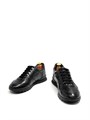 KITON кроссовки крокодил черные на черной подошве ОС-1988