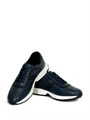 TODS кроссовки синие кожа на белой подошве ОС-2131