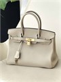 HERMES сумка Birkin кожа Того 30 см бежевая золото СК-00420