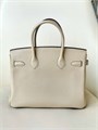 HERMES сумка Birkin кожа Того 30 см бежевая золото СК-00420