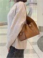 CHANEL сумка Hobo 26 см кожа икра рыжая золото СК-00739