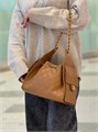 CHANEL сумка Hobo 26 см кожа икра рыжая золото СК-00739