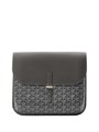 Goyard мессенджер с клапаном канва монограмма серый МС-00002