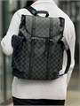 LV рюкзак Christopher серая шашка большой РК-0455