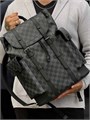 LV рюкзак Christopher серая шашка большой РК-0455