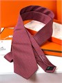 HERMES галстук бордовый ГЛ-00123