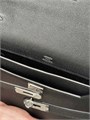 HERMES борсетка Kelly кожа эпсом черная серебро БР-0798