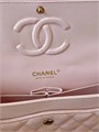 CHANEL сумка 2.55 кожа икра в клетку 25 см розовая золото СК-01356