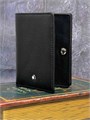 MONTBLANC визитница маленькая черная из кожи того ВЗ-2669