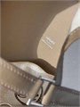HERMES сумка Picotin карго 18 см молочный текстиль кожа этуп серебро СК-00504