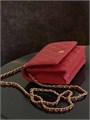 CHANEL сумка WOC икра красная золото СК-00623