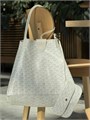 GOYARD сумка шоппер белая 40см СК-01098