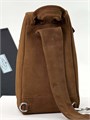 PRADA слинг коричневая замша СЛ-00184