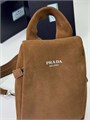 PRADA слинг коричневая замша СЛ-00184