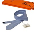 HERMES галстук голубой ГЛ-00131