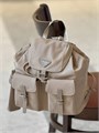PRADA рюкзак нейлон бежевый с кошельком РК-01314