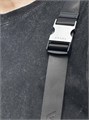 PRADA слинг гладкая кожа косая молния черный СЛ-01499