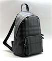 BURBERRY рюкзак мягкая канва клетка серый РК-1669