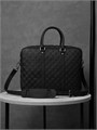 LV портфель Voyage PM кожа шашка черный ПР-00150