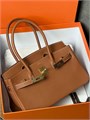 Hermes сумка Shoulder 29 см кэмел золото СК-01037