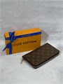 LV кошелек канва монограмма большой коричневый КЛ-1447