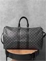 LV дорожная сумка Keepall 45 см серая шашка ДС-2491