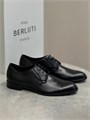 Berluti туфли дерби с фирменным узором бренда на кожаной подошве ОК-2354