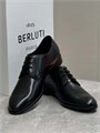 Berluti туфли дерби с фирменным узором бренда на кожаной подошве ОК-2354