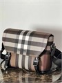BURBERRY мессенджер коричневый клетка МС-00162