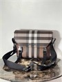BURBERRY мессенджер коричневый клетка МС-00162
