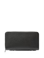 LV кошелек XL с ручкой кожа Тайга черный КЛ-0880