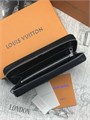 LV кошелек XL с ручкой кожа Тайга черный КЛ-0880