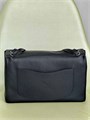 CHANEL сумка Maxi Flap 38 см кожа того черная большая серебро СК-01534