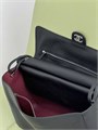 CHANEL сумка Maxi Flap 38 см кожа того черная большая серебро СК-01534