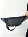 LV поясная сумка серая шашка СЛ-0747