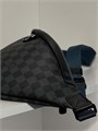LV поясная сумка серая шашка СЛ-0747