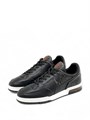 BERLUTI кеды черные с фирменным рисунком ОС-2265