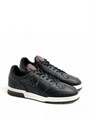 BERLUTI кеды черные с фирменным рисунком ОС-2265