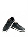 BERLUTI кеды черные с фирменным рисунком ОС-2265