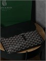 Goyard мессенджер Coursier Messenger с клапаном канва монограмма черный МС-1652