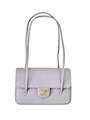 CHANEL сумка конверт средняя кожа икра фиолетовая золото СК-01472