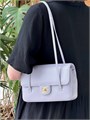 CHANEL сумка конверт средняя кожа икра фиолетовая золото СК-01472