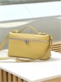 LORO PIANA сумка маленькая того желтая серебро СК-01593