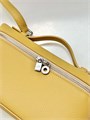 LORO PIANA сумка маленькая того желтая серебро СК-01593