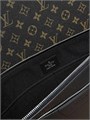 LV папка А4 Клатч Pochette 24H черная кожа Тайга ПК-1578